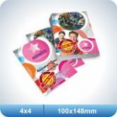 5.000 Flyers - 100x148mm Couchê - 115g - 4x4